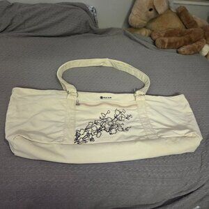 Gaiam Yoga Mat Bag - Off White / Beige